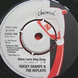 Rocky Sharpe & Replays Rama Lama Ding Dong 7" Chiswick CHIS104 EX 1978