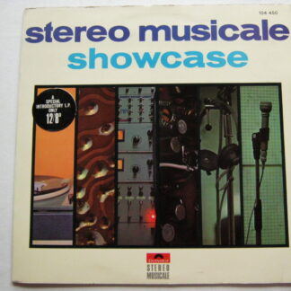Stereo Musical Showcase LP Polydor 104450 EX/VG 1966 sleeve has heavy crease on rear panel