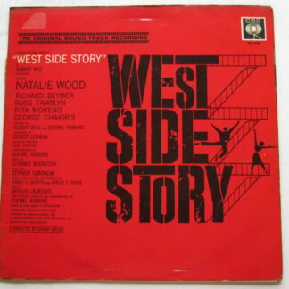 West Side Story LP CBS BPG62058 EX/VG 1970s music by Leonard Bernstein