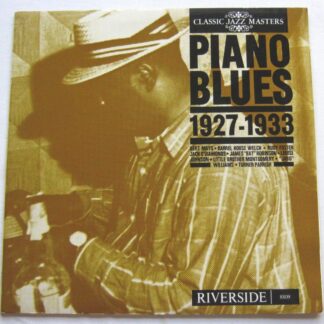 Piano Blues 1927 - 1933 LP Riverside RLP8809 NM/EX 1965 vinyl is mint and unplayed, sleeve is EX+ with stapled 4-page booklet, steeve has sticker RLP8809 on rear