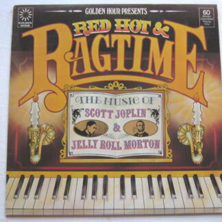 Red Hot & Ragtime LP Golden Hour GH651 EX/EX 1978 played by Max Harris & New Red Pepers and Ragtimers