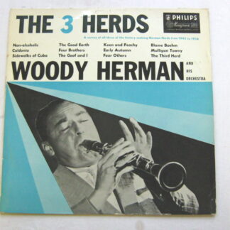 Woody Herman The 3 Herds LP Philips BBL7123 EX/VG 1950s