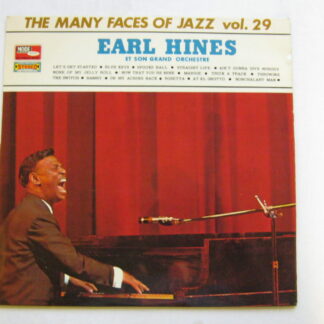Earl Hines The Many Faces Of Jazz Vol 29 LP Mode CMDINT9733 EX/VG 1960s French pressing