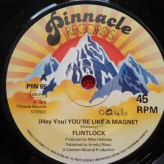 Flintlock You're Like A Magnet 7" Pinnacle PIN65 EX 1978 there is handwritten number on label and 2mm drill hole in label rim