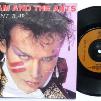 Adam & Ants Antrap 7" CBS A1738 EX/VG 1981 plastic label, advent calendar picture sleeve has been opened