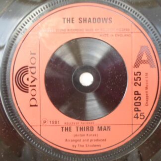 Shadows The Third Man 7" Polydor POSP255 EX 1981