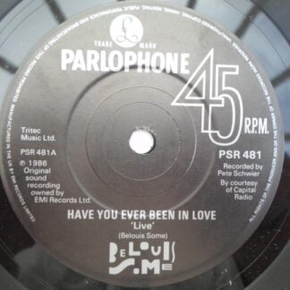 Belouis Some Have You Ever Been In Love 7" Parlophone PSR481 EX 1986