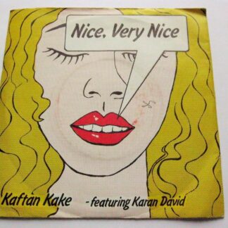 Kaftan Kake Nice Very Nice 7" Creole CR31 EX/VG 1980s picture sleeve