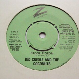 Kid Creole & Coconuts Stool Pigeon 7" ZE DWIP6793 EX 1982