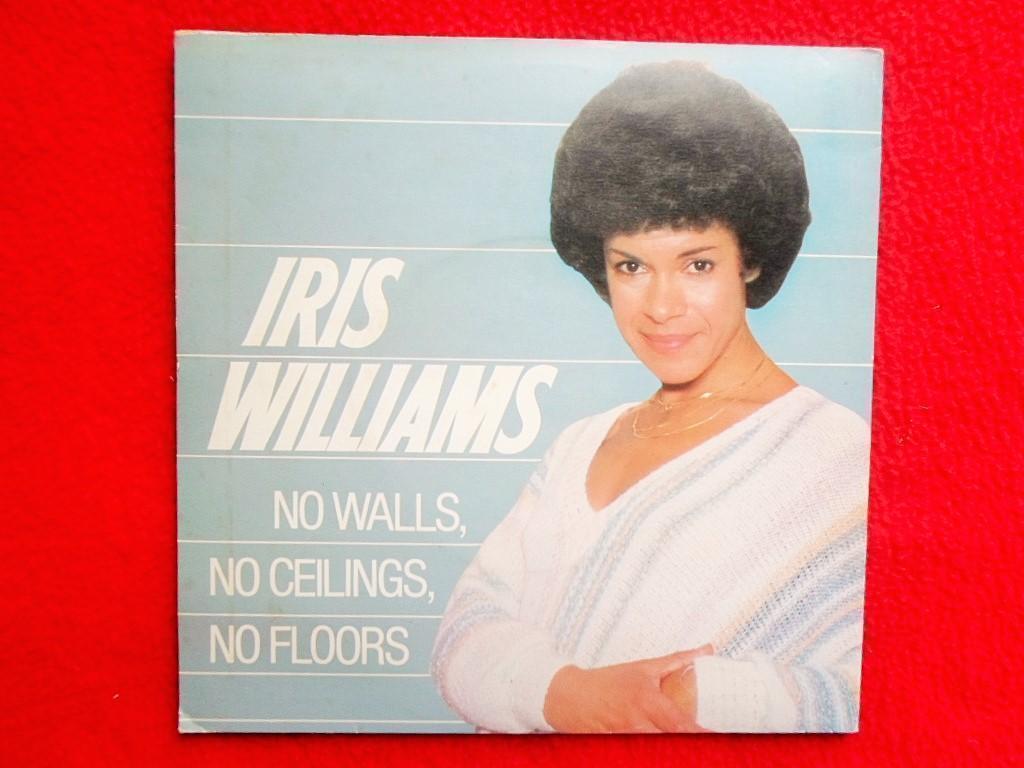Iris Williams No Walls No Ceilings No Floors 7" Columbia DB9074 EX/EX 1980 picture sleeve, there is handwritten number on label and 2mm drill hole in label rim