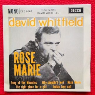 David Whitfield Rose Marie EP Decca DFE6669 EX/EX 1961 picture sleeve