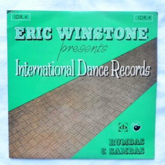 Eric Winstone Rumbas And Sambas EP International Dance Records IDR4 EX/VG 1967 picture sleeve, there is handwritten number on label
