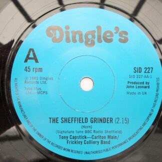 Tony Capstick The Sheffield Grinder 7" Dingles SID227 EX 1981
