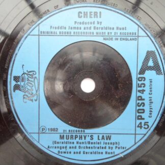 Cheri Murphy's Law 7" 21 POSP459 EX 1982