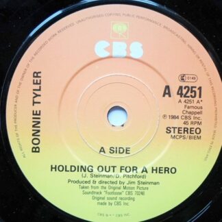 Bonnie Tyler Holding Out For A Hero 7" CBS A4251 EX 1983