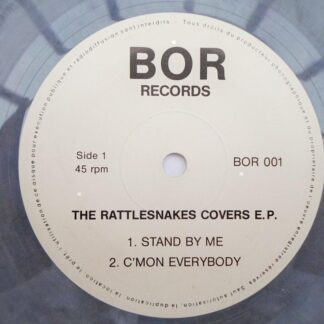 Rattlesnakes The Rattlesnakes Covers EP EP BOR B001 EX 1980s grey vinyl