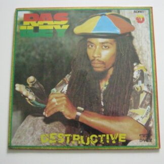 Ras Iley Destructive LP Rohit EX/EX 1988 vinyl is mint and unplayed