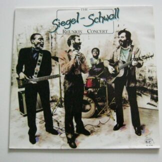 Siegel-Schwall The Reunion Concert LP Alligator AL4760 EX-/EX- 1988 vinyl is mint and unplayed, sleeve is a bit wavy at top right corner