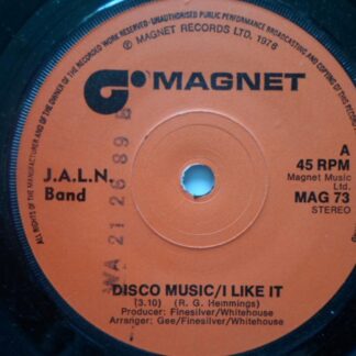 JALN Band Disco Music 7" Magnet MAG73 EX 1976