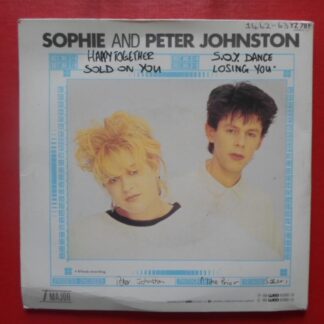 Sophie & Peter Johnston Happy Together 2x7" WEA YZ78F EX/EX 1986 double single in picture sleeve