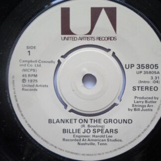 Billie Jo Spears Blanket On The Ground 7" United Artists UP35805 EX 1978