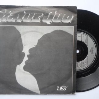Status Quo Lies 7" Vertigo 6000577 EX/VG 1980 picture sleeve, German pressing