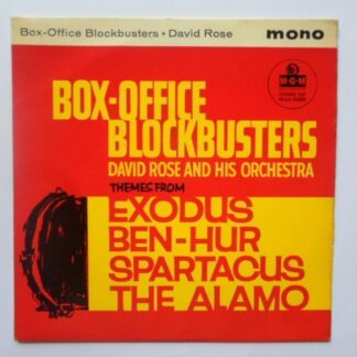 David Rose Box Office Blockbusters EP MGM MGMEP754 VG/EX 1960 picture sleeve