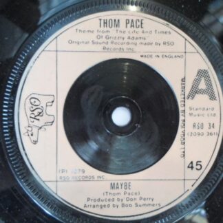 Thom Pace Maybe 7" RSO RISO34 EX 1979