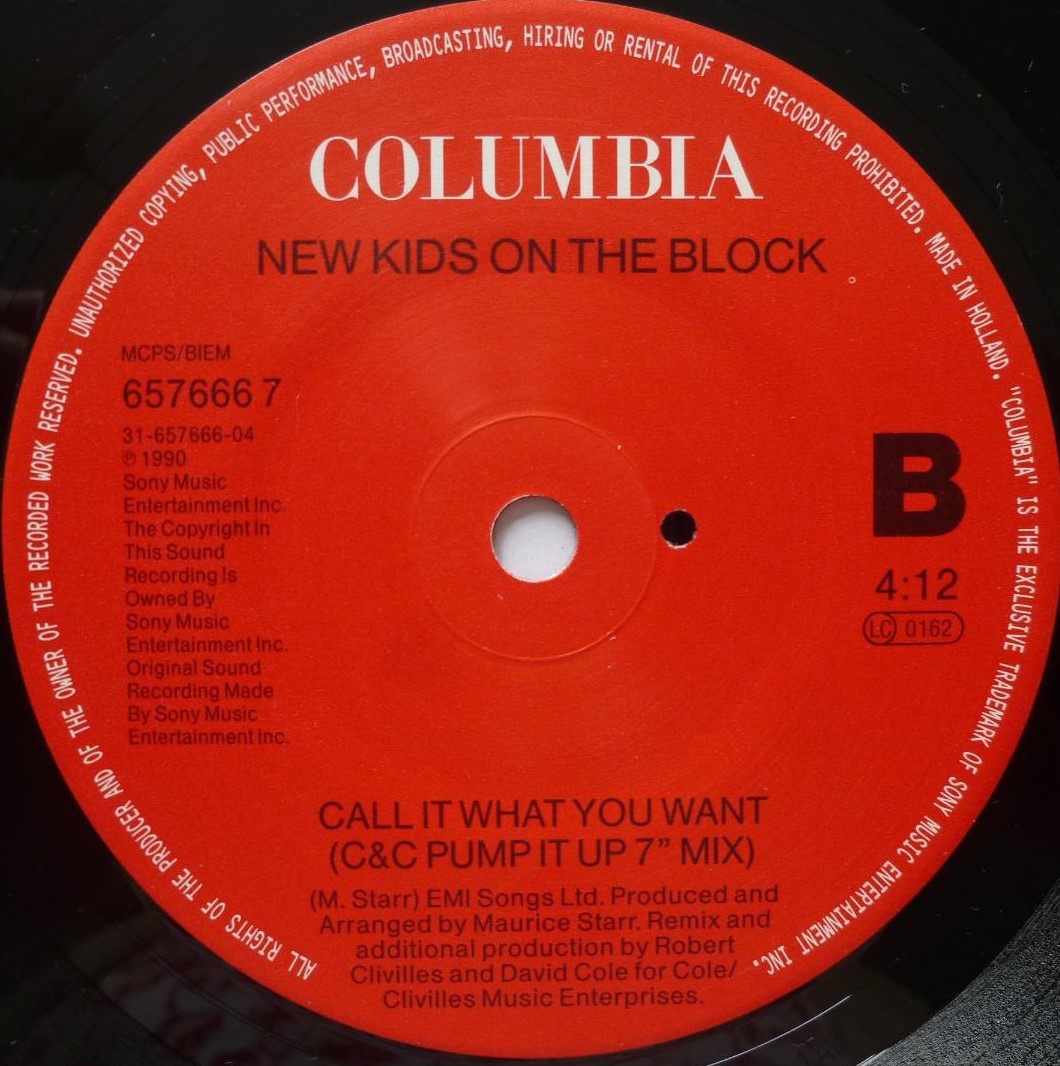 New Kids On The Block If You Go Away 7" Columbia 6576667 EX/EX 1991 picture sleeve, made in Holland - Image 5