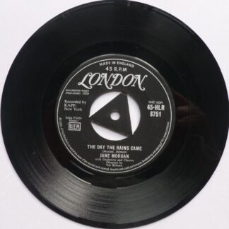 Jane Morgan The Day The Rains Came 7" London HLR8751 EX 1958