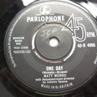 Matt Monro One Day 7" Parlophone R4995 EX 1963
