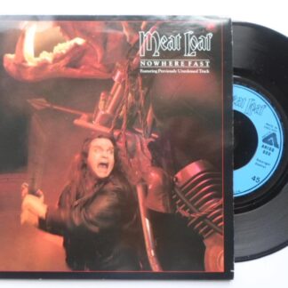 Meat Loaf Nowhere Fast 7" Arista ARISG600 EX/EX 1984 gatefold picture sleeve