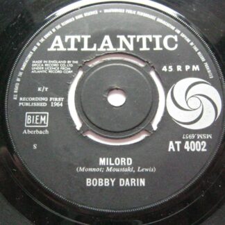 Bobby Darin Milord 7" Atlantic AT4002 EX 1964