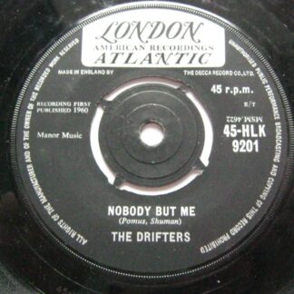 Drifters Save The Last Dance For Me 7" London HLK9201 VG 1960 b-side label both sides