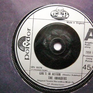 Invaders Girls In Action 7" J&P 2059111 EX 1979
