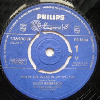 Dickie Henderson You're The Sugar In My Tea-cup 7" Philips PB1204 VG 1961