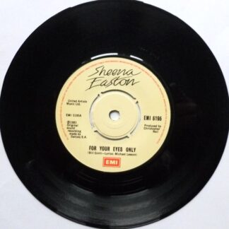 Sheena Easton For Your Eyes Only 7" EMI EMI5195 EX 1981