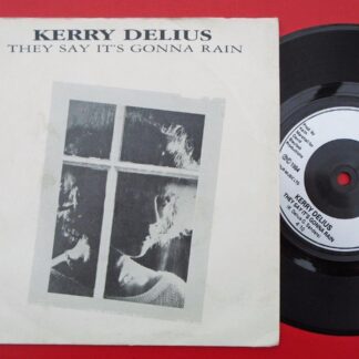 Kerry Delius They Say It's Gonna Rain 7" Arrival PAK16 EX/VG 1984 picture sleeve