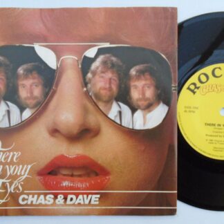Chas & Dave There In Your Eyes 7" Rockney KOR22 EX/VG 1984 picture sleeve