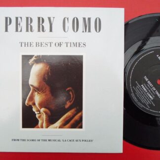 Perry Como The Best Of Times 7" RCA PB49851 EX/EX 1986 picture sleeve