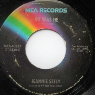 Jeannie Seely So Was He 7" MCA MCA40287 EX 1970s US pressing