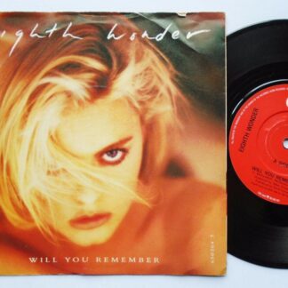 Eighth Wonder Will You Remember 7" CBS 6502647 EX/VG 1987 picture sleeve