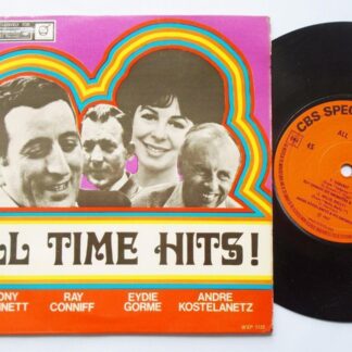 All Time Hits EP CBS WEP1133 EX/VG 1966 picture sleeve, with Eydie Gorme & Tony Bennett
