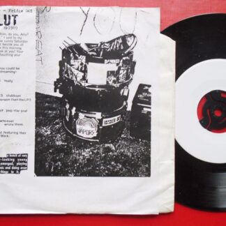 Glut EP Fridge NO1 EX/VG 1989 handmade picture sleeve, with Thrilled Skinny & the Charlottes