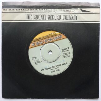 Elton John Bite Your Lip 7" Rocket ROKN526 EX 1976 b-side by Kiki Dee, there is number stamp on side one label