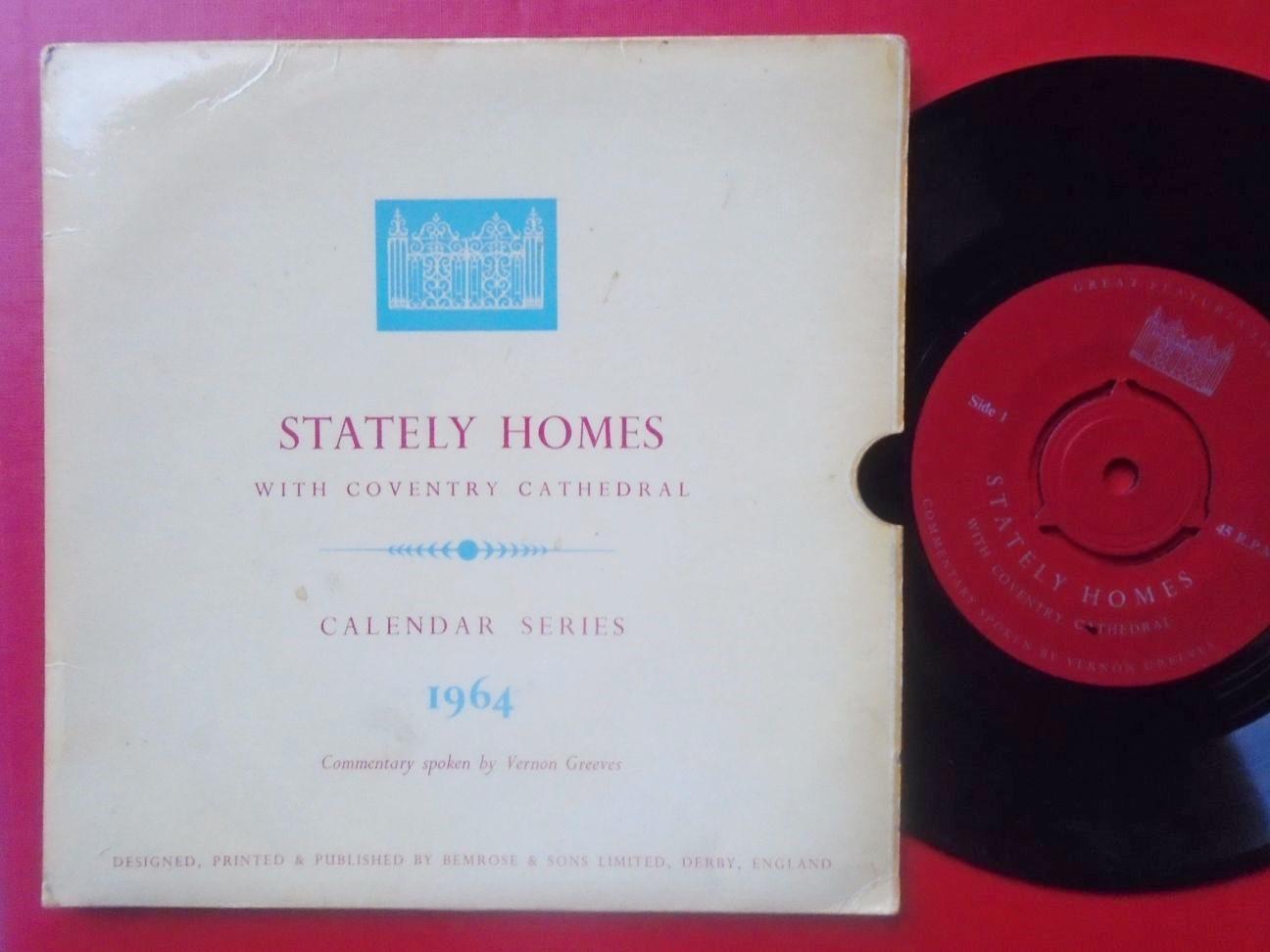 Stately Homes - Coventry Cathedral EP Great Features BEM1006 EX/VG 1960s picture sleeve, commentary by Vernon Greeves