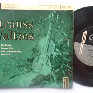 Strauss Waltzes EP Gala 45XP1050 EX/EX 1959 picture sleeve