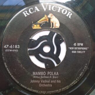 Johnny Vadnal Mambo Polka 7" RCA Victor 476183 VG 1960s US pressing