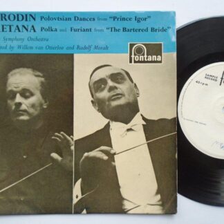 Willem Van Otterloo Borodin 7" Fontana CFE15049 EX/VG 1950s picture sleeve, side two conducted by Rudolf Moralt