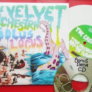 Velvet Orchestra The Creator 7" Salt The Wound 76964H1 EX/EX 1988 picture sleeve, white vinyl, b-side by Solus Locus, with bonus CD